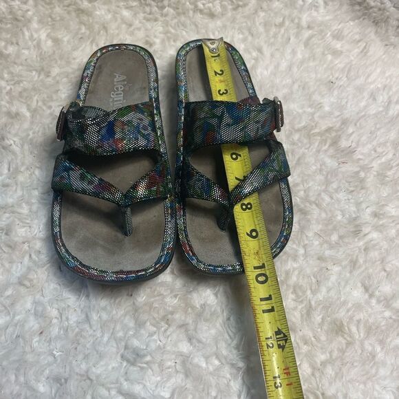 Alegria Valentina Manic Botanic Sandals with Arch support buckle EUR SZ39 - Picture 9 of 9